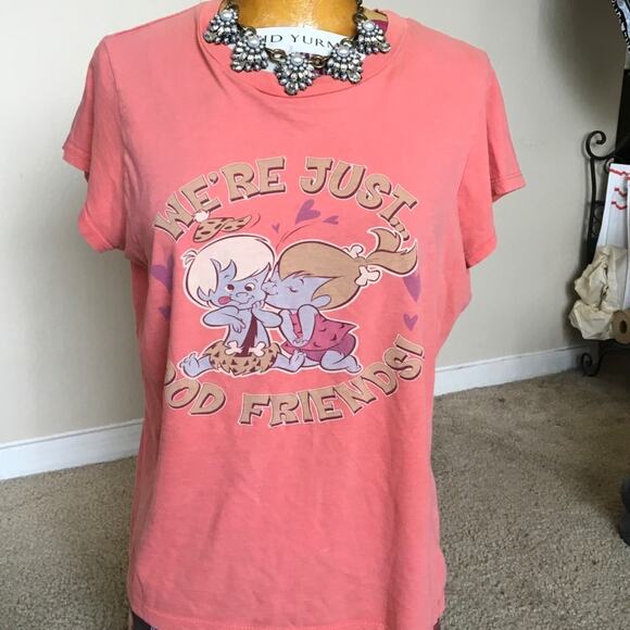 HANNA BARBERA Tops - HANNA BARBERA T Pebbles BAM BAM PREOWNED